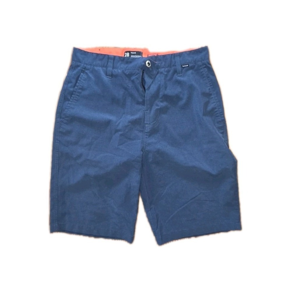 Hurley Buckle Men's Stretch Phantom Dark BLUE Shorts, Size 28